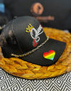 Queen w/ removable hat chain