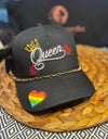 Queen w/ removable hat chain