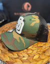 San Diego - Camo w/ Eye of Ra on brim