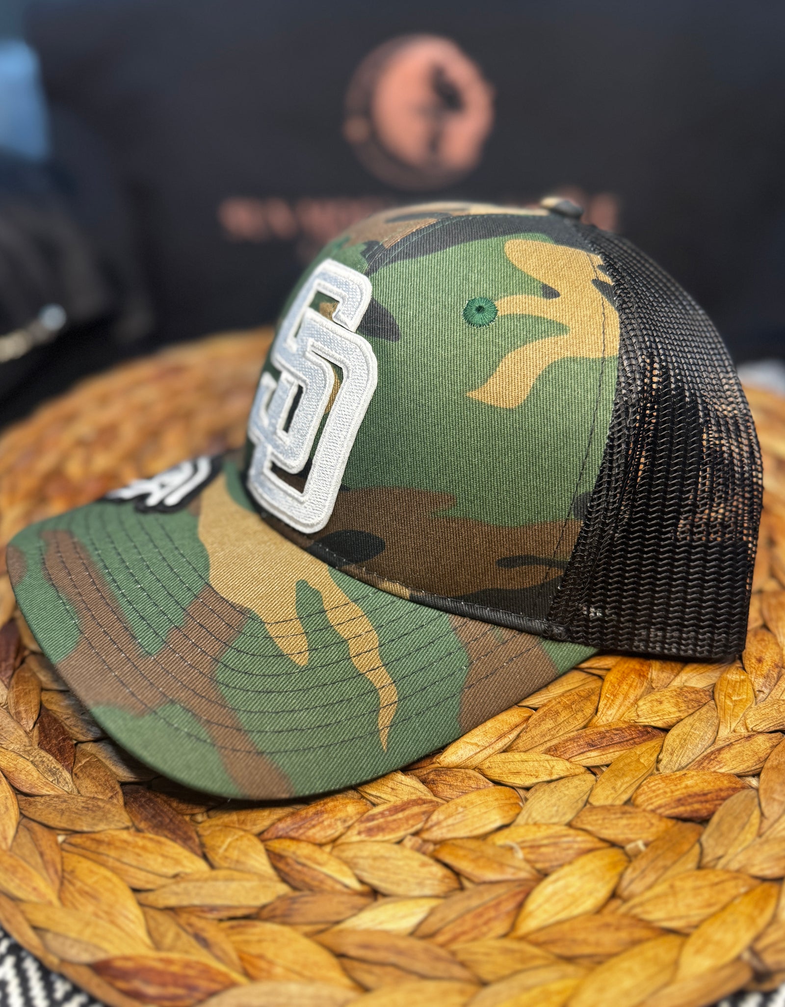 San Diego - Camo w/ Eye of Ra on brim