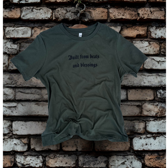 Built from Beats and Blessings Tee
