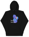 Self-Care & Empowerment Hoodie – Healer and Heal Her Feminine Graphic