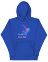 Self-Care & Empowerment Hoodie – Healer and Heal Her Feminine Graphic